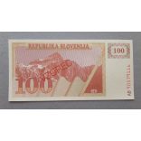 Slovenia 100 Tolarjev 1990 UNC specimen