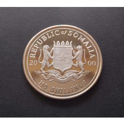Szomália 150 Shillings 2000 Unc ezüst 999 PP emlékérme