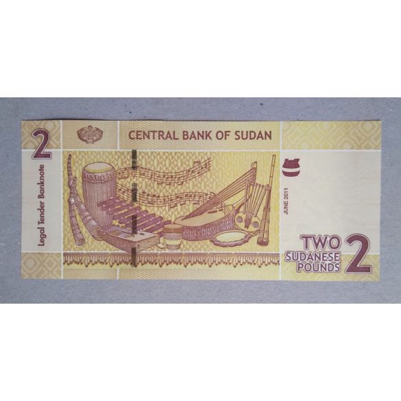 Szudán 2 Pounds 2011 Unc