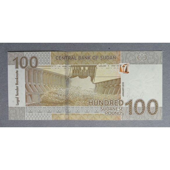 Szudán 100 Pounds 2019 Unc