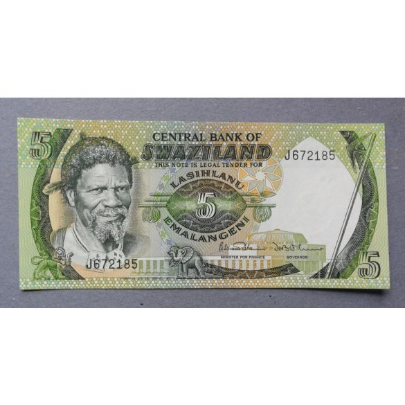 Swaziland 5 Emalangeni 1984 UNC