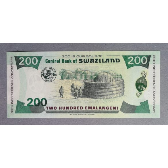 Swaziland 200 Emalangeni 1998 UNC