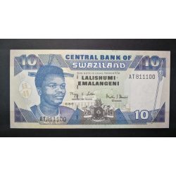 Swaziland 10 Emalangeni 2001 UNC