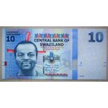 Swaziland 10 Emalangeni UNC 2010