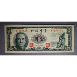 Tajvan 1 Dollar 1961 XF