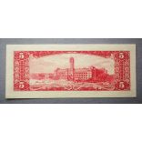 Taiwan 5 Dollar 1964 Unc