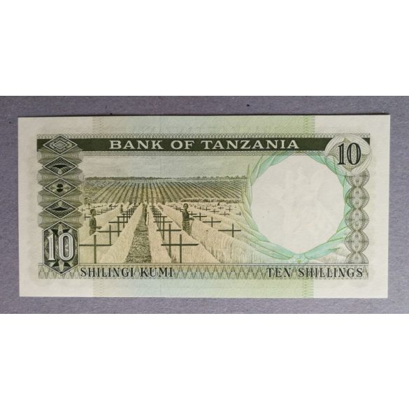 Tanzania 10 Shilingi 1966 UNC