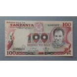 Tanzánia 100 Shilling 1977 UNC
