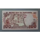 Tanzánia 100 Shilling 1977 UNC