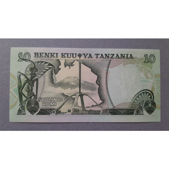 Tanzánia 10 Shilling 1978 UNC