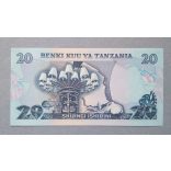 Tanzánia 20 Shilingi 1978 UNC-