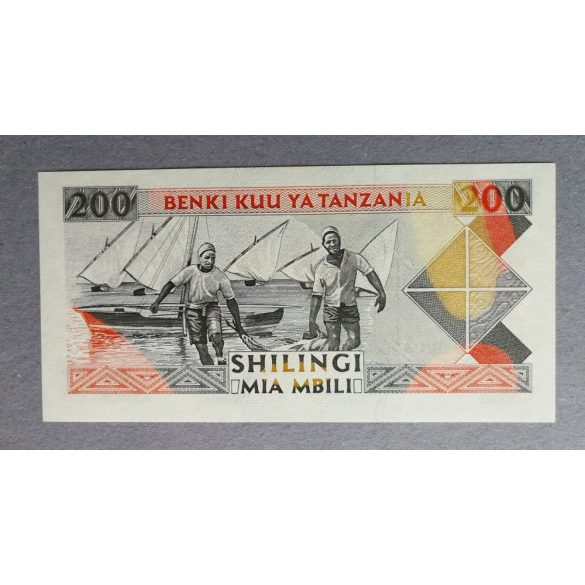 Tanzánia 200 Shilingi 1993 UNC