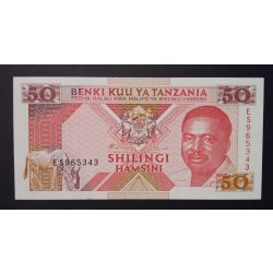 Tanzánia 50 Shilingi 1993 UNC 