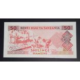 Tanzania 50 Shillings 1993 UNC