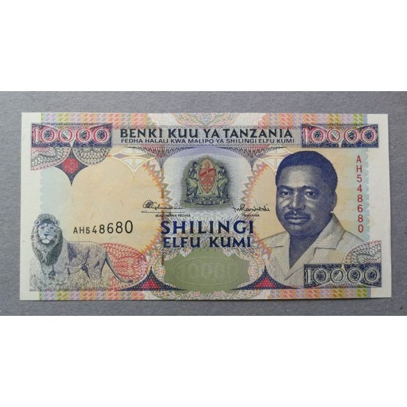 Tanzánia 10000 Shilingi 1995 UNC-