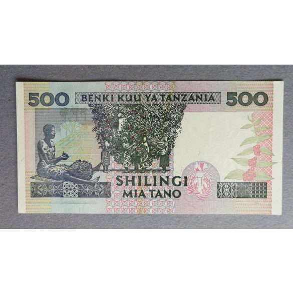 Tanzánia 500 Shilingi 1997 UNC