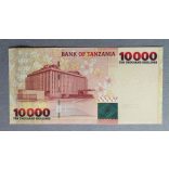  Tanzania 10000 Shillings 2003 UNC