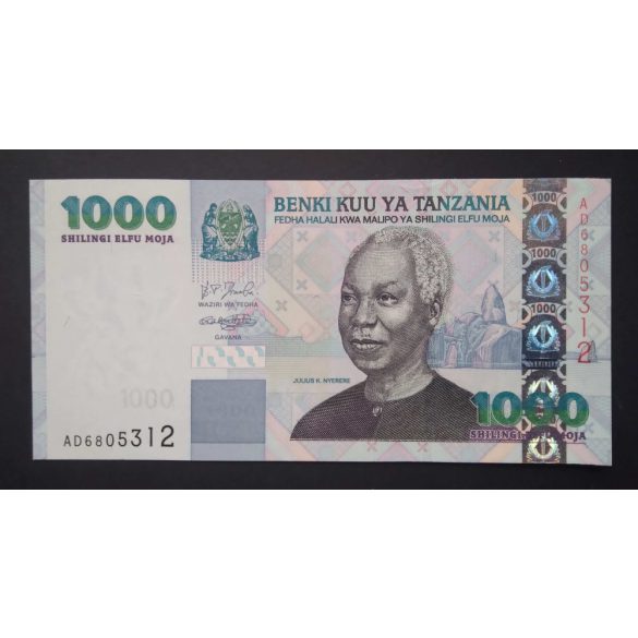 Tanzania 1000 Shilingi 2003 UNC