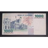 Tanzánia 1000 Shilingi 2003 UNC