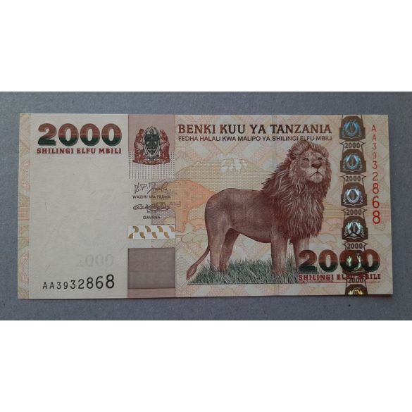 Tanzánia 2000 Shilling 2003 UNC