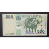 Tanzania 500 Shillings 2003 UNC