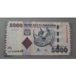 Tanzania 5000 Shilling 2015 UNC