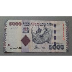 Tanzánia 5000 Shilling 2015 UNC