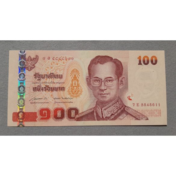 Thaiföld 100 Baht 2005 UNC