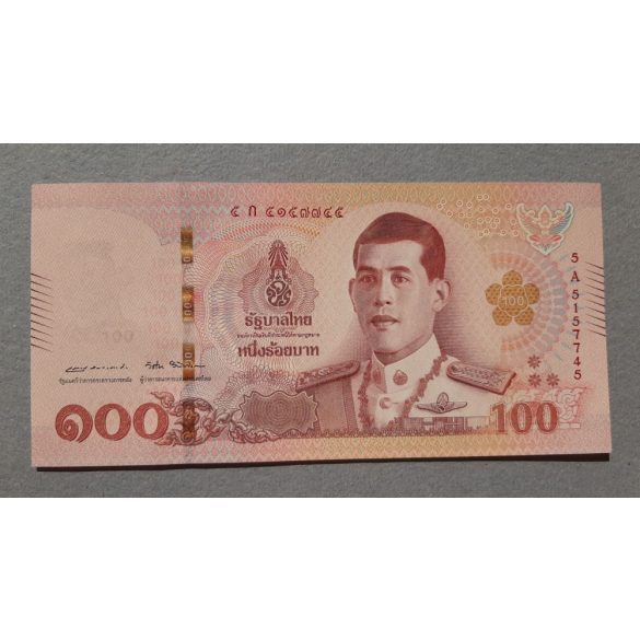 Thaiföld 100 Baht 2018 UNC