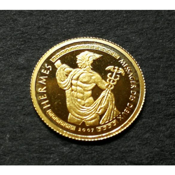 Togo 1500 Francs 2007 1,01 g arany