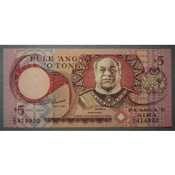 Tonga 5 Pa'anga 1995 UNC