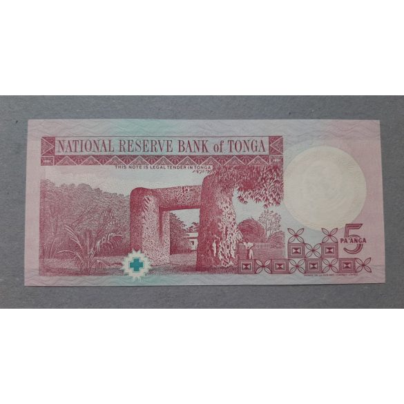 Tonga 5 Pa'anga 1995 UNC