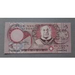 Tonga 5 Pa'anga 1995 UNC