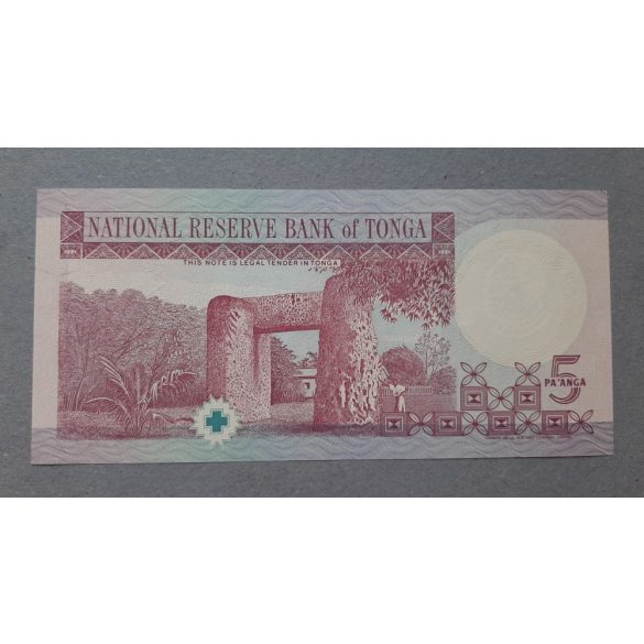 Tonga 5 Pa'anga 1995 UNC