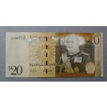 Tonga 20 Pa'anga 2009 UNC