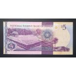 Tonga 5 Pa'anga 2015 UNC