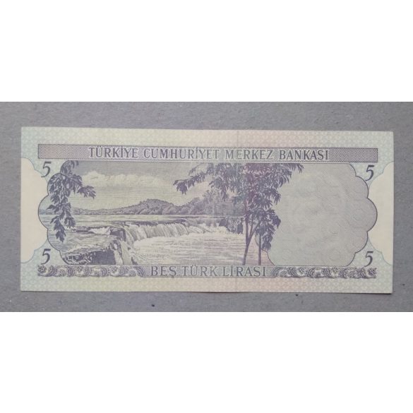 Turkey 5 Lira 1968 Unc