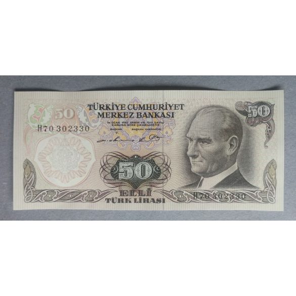 Törökország 50 Líra 1976 UNC