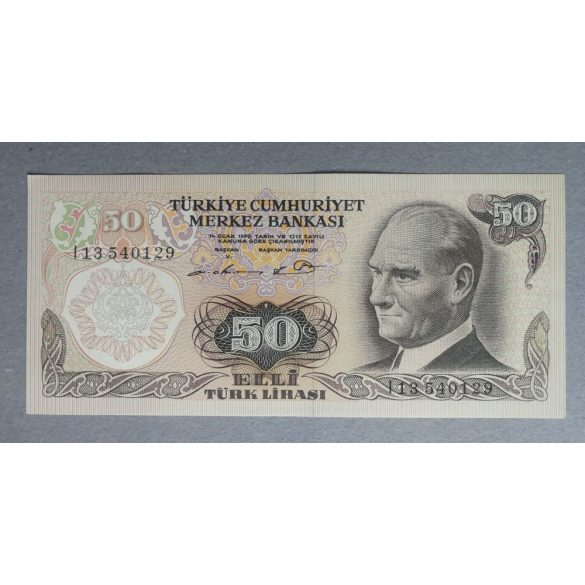 Törökország 50 Líra 1976 UNC