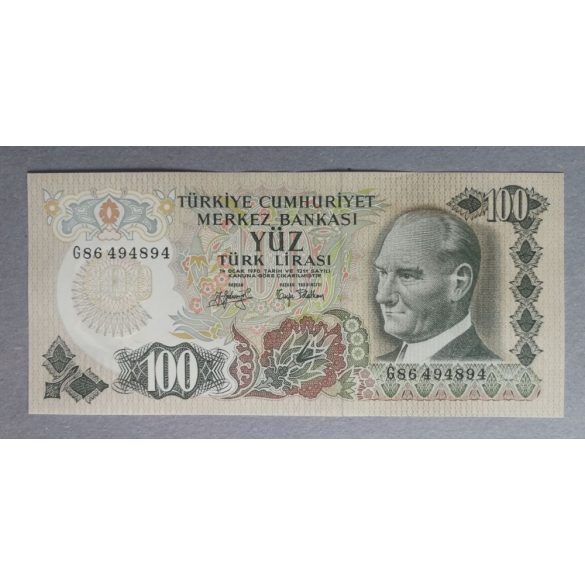 Turkey 100 Lira 1979 UNC