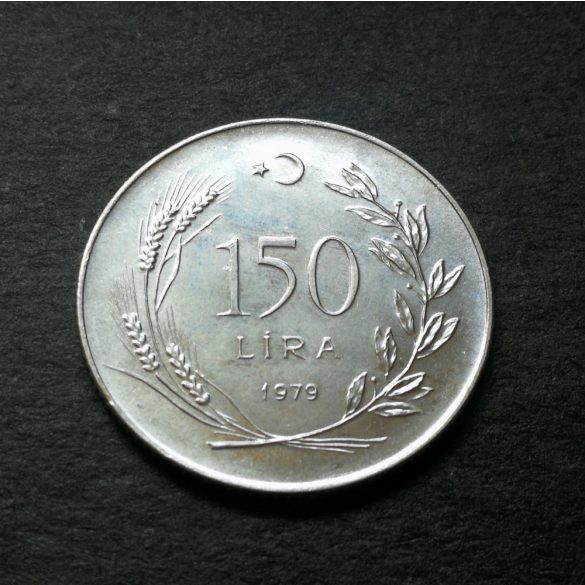 Turkey 150 Lira 1979 silver - F.A.O. Commemorative coin