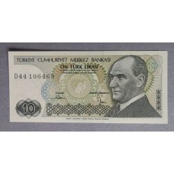 Törökország 10 Lira 1982 UNC