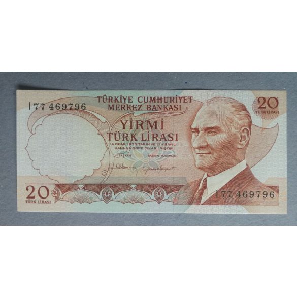 Törökország 20 Líra 1983 UNC