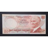 Turkey 20 Lira 1983 Unc