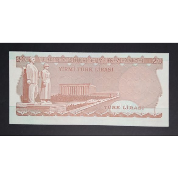 Turkey 20 Lira 1983 Unc