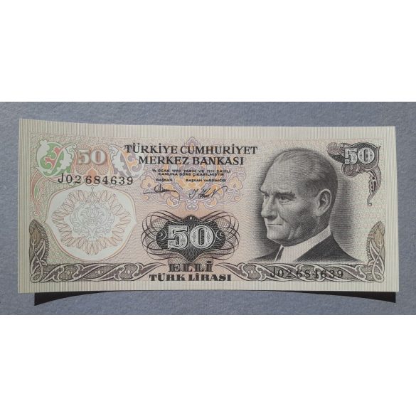 Törökország 50 Lira 1983 UNC