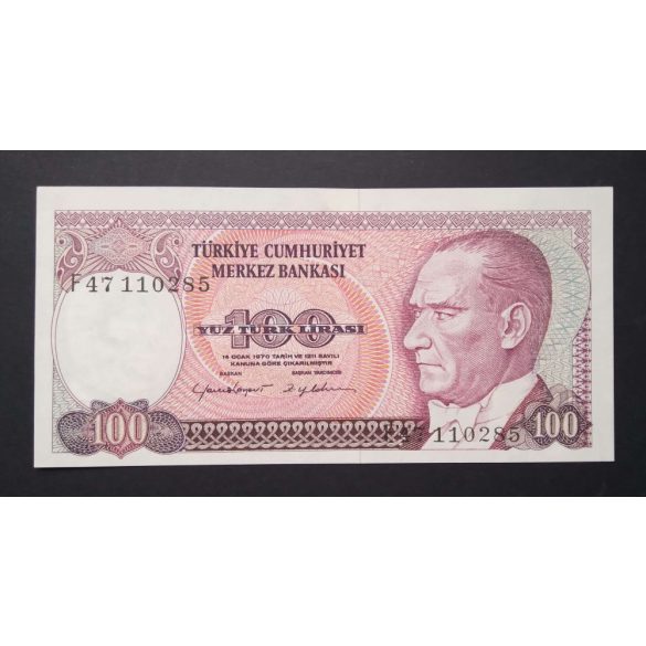 Törökország 100 Lira 1984 Unc 