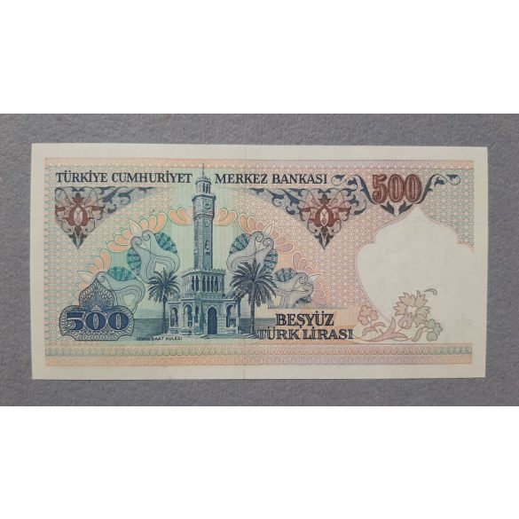 Turkey 500 Lira 1984 UNC-