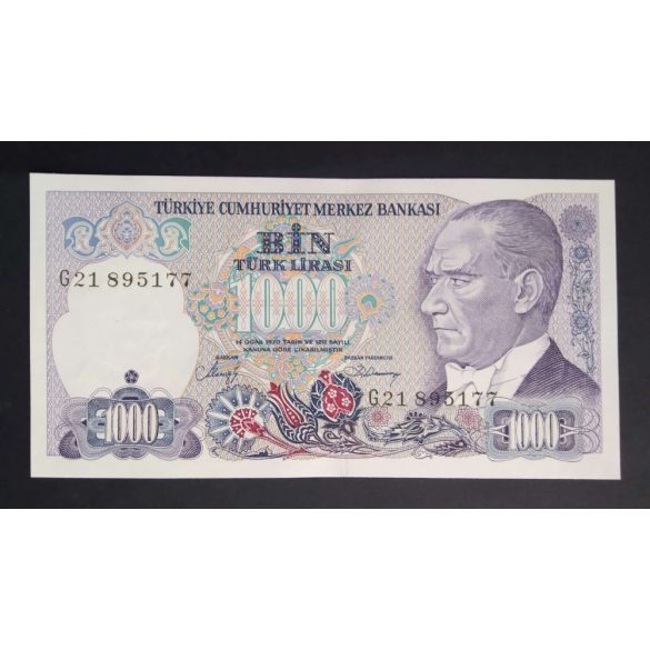 Turkey 1000 Lira 1988 Unc