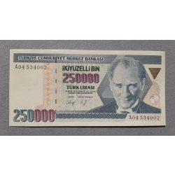 Törökország 250000 Lira 1992 UNC